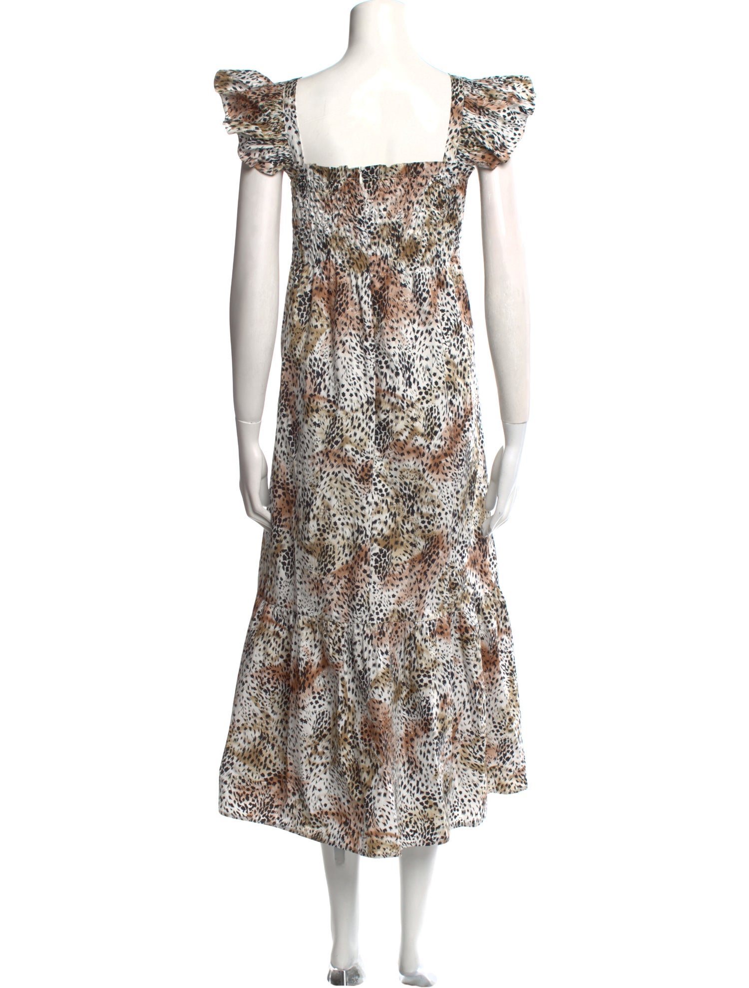 Sea New York Animal Print Long Dress